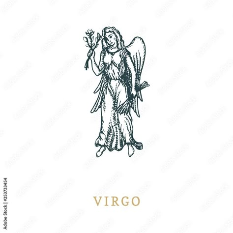 Maiden Tattoo, Virgo Symbol, About Virgo, Textures Painting, Virgo Traits, Zodiac Tattoos, Tattoo Me, Dried Herbs, Texture Paint