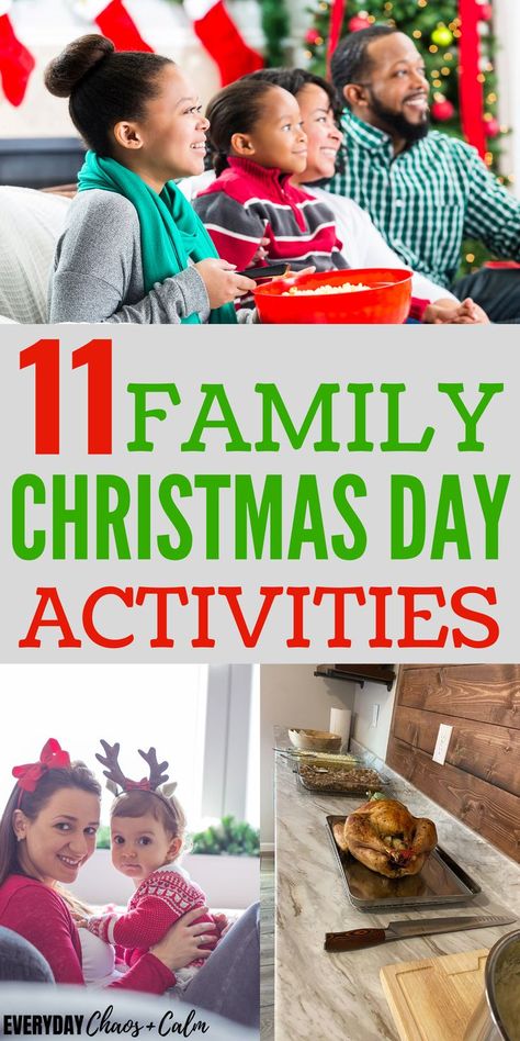 Christmas Day Itinerary For Family, Christmas Fun Activities Families, 12 Days Of Christmas Family Activities, Christmas Day Ideas Families, Christmas Day Family Games, Christmas Day Activities Families, Christmas Day Activities For Kids, Christmas Day Activities, Christmas Family Activities