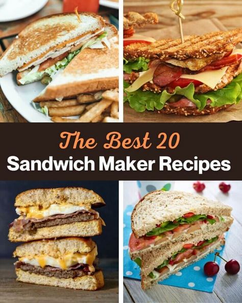 Press Sandwich Recipes, Dash Mini Sandwich Maker Recipes, Sandwich Machine Recipes, Hamilton Sandwich Maker Recipes, Cuisinart Sandwich Maker Recipes, Sandwich Press Ideas, Pocket Sandwich Maker Recipes, Dash Sandwich Maker Recipes, Sandwich Toaster Recipes