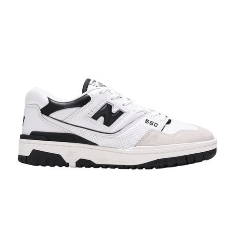 Check out the 550 'Sea Salt Black' on GOAT New Balance 550 White Black, New Balance 550 Sea Salt, 550 Sea Salt, Perforated Panel, New Balance 550 White, Balance 550, Basket Vintage, Nike Shox, Air Jordan 3