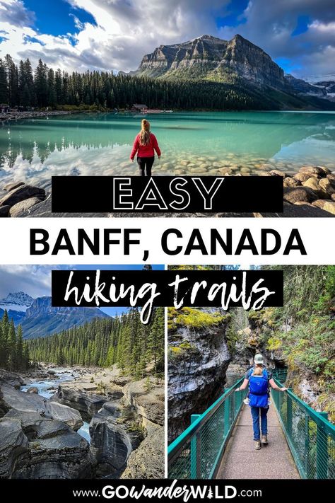 Whether you’re looking for bucket list-worthy views of those iconic glacial lakes, prefer rocky mountain trails, or you want something short and sweet near town, these easy Banff hikes have you covered. travel van travel essentials list travel hacks packing Banff Hikes, Hikes In Banff, Lake Agnes Tea House, Van Travel, Lake Agnes, Banff National Park Canada, Johnston Canyon, Canada Travel Guide, Parks Canada