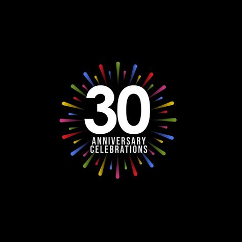 Celebrate Graphic Design, 30th Anniversary Logo, Anniversary Graphic Design, Anniversary Wallpaper, 30 Years Anniversary, Toy Logo, 30 Anniversary, Anniversary Years, Ideas Aniversario