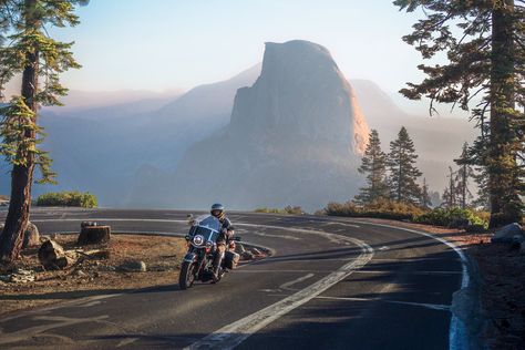 Yosemite Road Trip, Motorcycle Road Trip, Trip Couple, Motorcycle Trip, Yosemite Trip, Dogs Instagram, Road Trip Outfit, Instagram Username, Trip Outfit