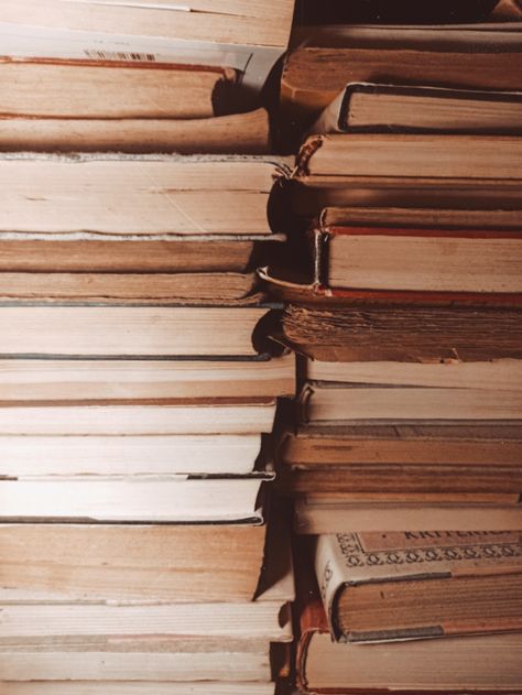 stack of old books Stack Of Books Aesthetic Vintage, Stack Of Journals Aesthetic, Stacks Of Books Aesthetic, Stack Of Books Aesthetic, Old Book Aesthetic, French Moodboard, Nature Witch Aesthetic, Old Books Aesthetic, Old Book Stack