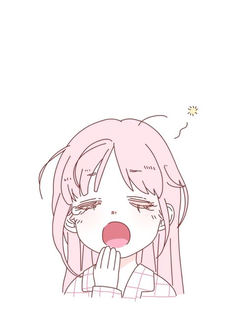 Girl Yawning Wallpaper Kawaii Wallpaper, 영감을 주는 캐릭터, Cute Chibi, Anime Angel, Kawaii Art, Art Anime, Anime Sketch, Anime Kawaii, An Anime