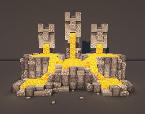 Blast Furnace Minecraft Design, Minecraft Simple Statue, Minecraft Minecart Ideas, Minecraft Mine Crane, Minecraft Creations Ideas, Minecraft Gnome Statue, Statue Design Minecraft, Minecraft Nether Statue, Minecraft Spawn Point Build