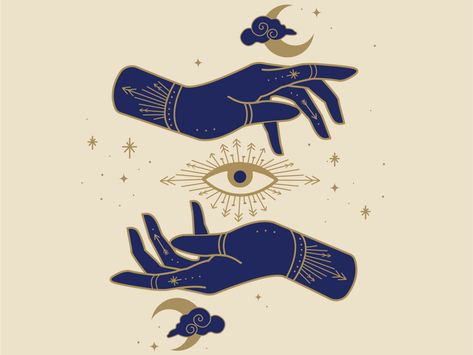 Design, mystical, atx, illustrator, graphic design, evil eye Mystic Illustration, Evil Eye Art, Eye Illustration, Celestial Art, All Seeing, Art Et Illustration, Eye Tattoo, Mystical Art, Arte Fantasy