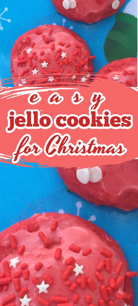 Christmas Pudding Cookies Recipes, Contest Winning Christmas Cookies, Jello Christmas Cookies, Cheap And Easy Christmas Cookies, Christmas Cookies With Kids Easy, Easy Christmas Cookies For Cookie Exchange, Jello Spritz Cookie Recipe, Jello Cookies Christmas, Quick And Easy Christmas Cookies