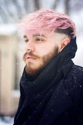 Men’s Style Trend: Unconventional Hair Colors Dyed Hair Men, Mens Hair Colour, Men Hair Color, Hairstyling Products, Temporary Hair Color, Corte De Cabelo Masculino, Pastel Hair, Boy Hairstyles, Hair And Beard Styles