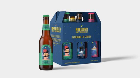 Different Types Of Beer, Types Of Beer, Nice Packaging, Craft Brewery, Beer Label, Packaging Design, Istanbul, Beer, Branding