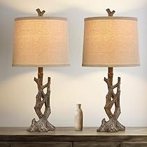 Cottage Lamps, Farmhouse Bedside Lamps, Antique White Desk, Farmhouse Table Lamp, Farmhouse Table Lamps, Rustic Farmhouse Table, Rustic Table Lamps, Vintage Farmhouse Style, Table Lamps Living Room