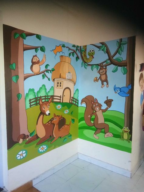 Wall Paintings, Jungle Theme, Wall Painting, Family Guy, Paintings, Zelda Characters, Wall, Fictional Characters, Quick Saves