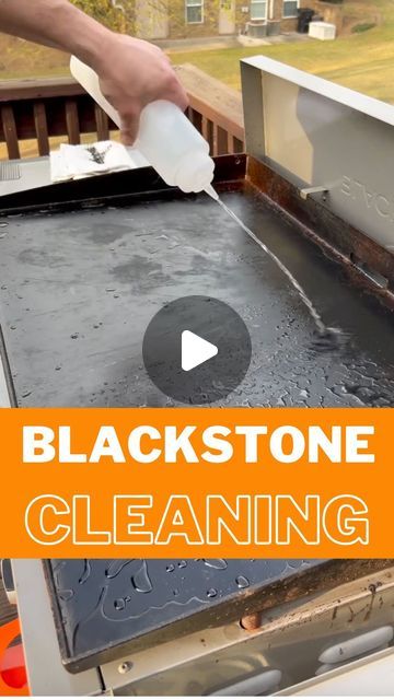 Benton Palmer on Instagram: "Keeping your Blackstone clean and oiled is essential to having a nice cooking surface. I’ve used this metbod for three years and it has worked well for me. #blackstone #cleaningyourblackstone #seasoningyourblackstone #griddle #outdoorcooking" Using A Blackstone, How To Clean A Blackstone Grill, Rust On Blackstone Griddle, Blackstone Cleaning Hacks, Cleaning A Blackstone Griddle, Blackstone Griddle Care, How To Clean A Blackstone Griddle, Blackstone Care, Blackstone Cleaning