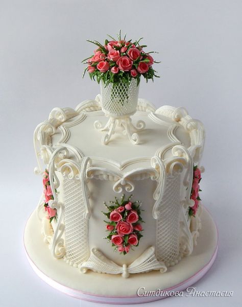 https://flic.kr/p/sA17jM | 1-800 Super Torte, Royal Icing Cakes, Ice Cake, Amazing Wedding Cakes, Fake Cake, Unique Cakes, Cake Icing, Special Cake, Fancy Cakes