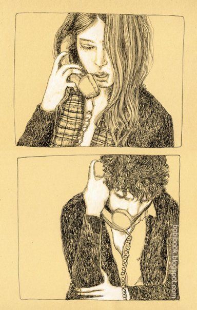 Phone Call Drawing, Telephone Drawing, Blind Girl, Realistic Pencil Drawings, Hello My Love, Medical Aesthetic, Soul Art, Couple Drawings, Book Inspiration