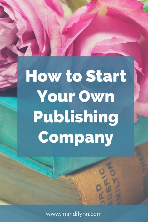 How to Start Your Own Publishing Company - Self-Publishing, I’ve been putting off making this video for awhile, because, well, I’m not good at talking about legal stuff. I wanted to try my best at walking you through how I went about creating my own publishing house. This means choosing a name, filling paperwork through your secretary of state, getting an EIN, starting your publishing house website and all these other fun legal and business things! Publishing Company, Publishing House, Own Business, Self Publishing, To Start, Walking, Books