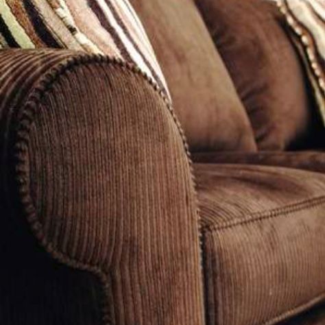 Brown corduroy couch...I love this, would take it in brown, tan, sage, olive or... Chocolate Brown Couch, Velvet Couch Living Room, Corduroy Couch, Suede Couch, Corduroy Sectional, Corduroy Sofa, Brown Couch Living Room, Brown Couch, Velvet Couch