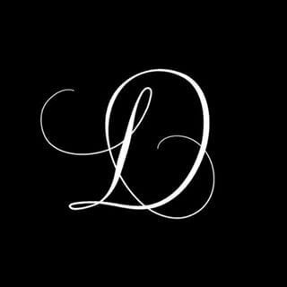 Letter D Tattoo, Monogram Tattoo, L Tattoo, D Tattoo, Wedding Logo Design, Initial Tattoo, Tattoo Lettering Fonts, Hand Lettering Alphabet, Cursive Letters