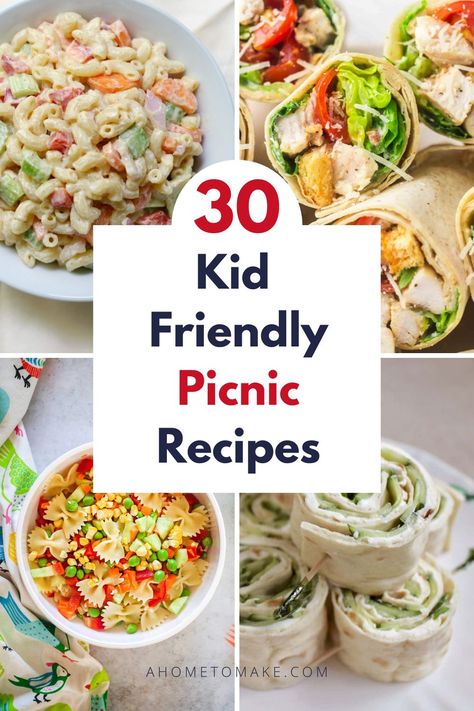 Kid Friendly Picnic Recipes Your Kids will Love (Free Printable) Picnic Food Kids, Kids Picnic Foods, Family Picnic Foods, Big Picnic, Easy Bean Dip, Simple Picnic, Healthy Picnic, Picnic Side Dishes, Picnic With Friends