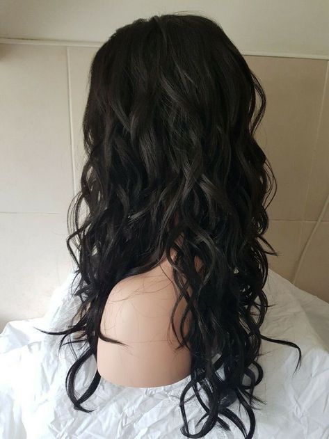 Black Wavy Hair, Crimped Hair, Hair Stylies, Real Hair, Hair Stylist Life, Hairstyles Haircuts, Aesthetic Hair, Gorgeous Hair, Pretty Hairstyles