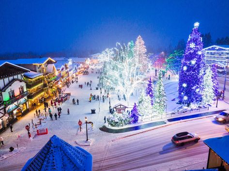 Leavenworth, Washington,... - Visit Leavenworth WA, Leavenworth Washington, Light Display, Places Ive Been, Times Square, Washington, Travel, Instagram