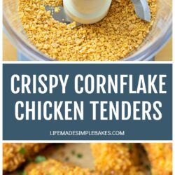 Cornflake Chicken Tenders, Crunchy Chicken Tenders, Savoury Meals, Cornflake Chicken, Postpartum Meals, Corn Flake, Life Made Simple, Easy Chicken Recipe, Homemade Honey Mustard