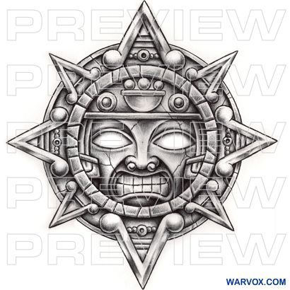 ₪ AZTEC TATTOOS ₪ Aztec Mayan Inca Tattoo Designs Instant Download | Aztec Sun Tattoo Aztec Calender Tattoo Designs, Aztec Sun Drawing, Aztec Sunflower Tattoo, Mayan Aztec Tattoo, Aztec Sun God Tattoo, Mayan Tattoo Ideas, Aztec Drawing Tattoo, Aztec Leg Sleeve Tattoo, Aztec Shoulder Tattoo