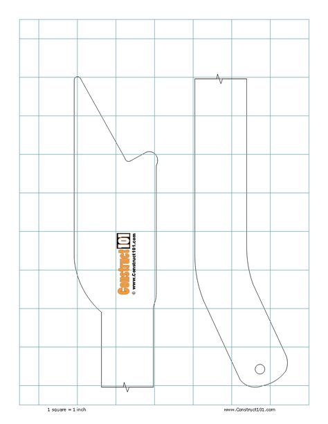 Push Stick Templates | Free Plans | PDF Download - Construct101 Wood Jig, Using Scrap Wood, Push Stick, Bird Houses Ideas Diy, Cnc Projects, Backyard Diy, Backyard Diy Projects, Spray Adhesive, Free Plans