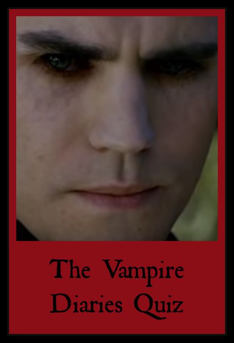 Swoon! Relive the passion and the pain of one of the CW's most popular dramas. Test your Vampire Diaries fandom with this quiz! Tvd Quizzes, Vampire Diaries Episodes To Watch When, Vampire Quiz, Vampire Diaries Iconic Lines, Vampire Diaries Playlist, Vampire Diaries Quiz, Salvatore Brothers, Ray Ray, Vampire Diaries Outfits