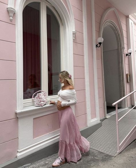 Webqueen Dream Summer Aesthetic, Cute Casual Outfits For Spring, Casual Outfits For Spring, Chic Outfits Summer, Fashion Hair Styles, Pink 2024, Pink Outfits Aesthetic, Dressy Spring Outfits, Dressy Summer Outfits