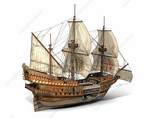 Spanish Treasure, Fleet Of Ships, Spanish Galleon, Hms Hood, Maritime Painting, Navi A Vela, Pirates Of The Caribbean, Model Ships, Middle Ages