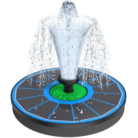 Solar Powered Water Fountain, Pump Fountain, Solar Powered Fountain Pump, Solar Bird Bath, Water Fountain Pumps, Solar Pump, Solar Powered Fountain, Pond Pool, Bath Garden