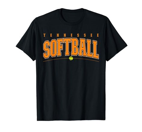 PRICES MAY VARY. Embrace the excitement of Tennessee softball with our orange-themed gear, perfect for the entire family, from dedicated moms and dads to college goers or youth kids celebrating the love and humor of the sport. Share love for Tennessee softball with our stylish and funny apparel, created for men, women, and youth players. These garments reflect your Tennessee and player pride, suitable for any softball event. Lightweight, Classic fit, Double-needle sleeve and bottom hem Softball Designs For Shirts, Tennessee Softball, Softball Team Shirts, Softball Clothes, Softball Team Shirt, Youth Softball, 80s Logo, Softball Outfits, Softball Gifts