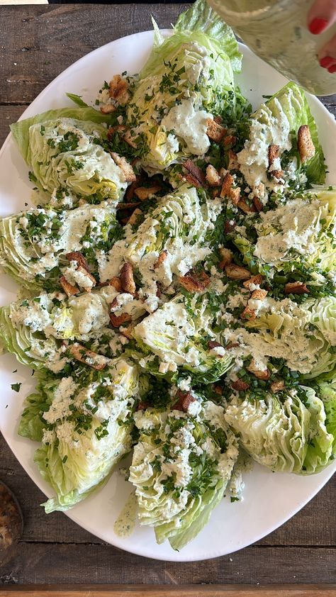 Summer Salads, Wedge Salad, Chicken Healthy, Deilig Mat, Salad Bar, Recipes Chicken, Delicious Salads, Soup And Salad, Mind Blowing