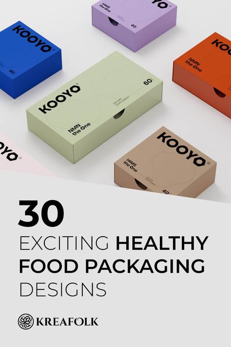 A healthy outside always starts from the inside. Check out some of the most exciting healthy food packaging designs we have curated for you to benchmark! Healthy Food Packaging Design, Healthy Food Packaging, Logo Design Graphics, Food Logo Design, Food Business, Premium Food, Food Logo, Packaging Designs, Box Packaging Design