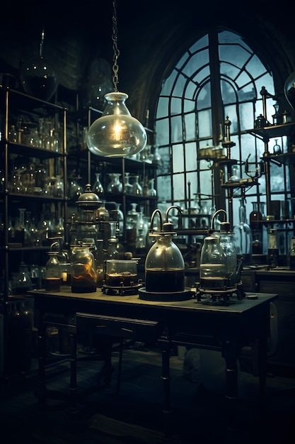 Victorian Laboratory, Magic Laboratory, Horror Scene, Magic Aesthetic, Beatrix Potter, Dark Fantasy, Free Photos, Graphic Resources, Lab