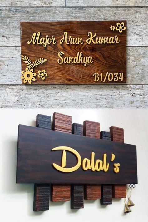 In this article, we’ll delve into the world of wooden name plate designs for homes. Name Plates For Home Design, Simple Name Plates For Home, House Name Board Design, Flat Name Plate Design, Name Plates For Home Indian, Name Board Design For House, Name Plate Ideas For Home, Main Gate Name Plate Design, Name Plate Design House Modern