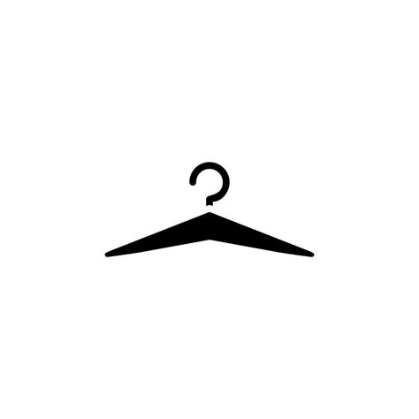 Clothes Hanger Solid Icon Vector Illustration Logo Template. Suitable For Many Purposes. Hanger Logo Design Clothing, Logo Design Clothing, Clothing Vector, Hanger Logo, Free Business Logo, Logo Design Inspiration Vintage, Logo Design Examples, Logo Design Inspiration Creative, Food Logo Design