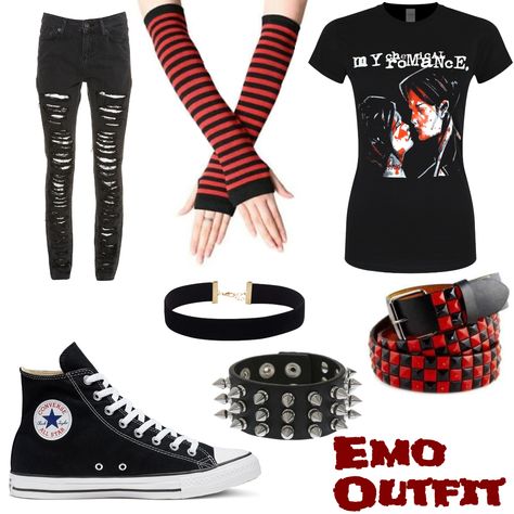 2000s Emo Aesthetic Outfits, Emo Looks Outfits, Emo Outfit Ideas 2000s, Emo Outfits Masc, Scenemo Outfits Masc, Emo Outfit Inspo 2000s, Grunge Outfits 2000s, Emo Night Party, Simple Emo Outfits