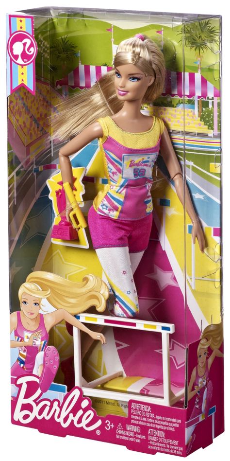 Barbie I Can Be, Father Daughter Photos, Olympic Track And Field, Girls Furniture, Barbie 1990, Track Star, Barbie 90s, Barbies Pics, Barbie Doll Set