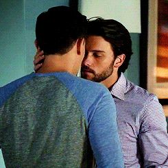 You Are The Reason, Jack Falahee, Man Hug, Scruffy Men, Men Kissing, Gay Romance, You Make Me Happy, Kissing Couples, Shirtless Men