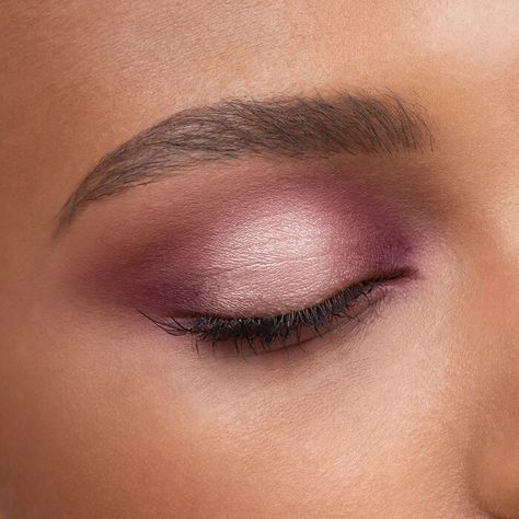 The One Eyeshadow Palette - LAWLESS | Sephora Simple Purple Eyeshadow Looks Natural, Plum Eyeshadow Looks, Matte Purple Eyeshadow, Subtle Purple Eyeshadow, Raspberry Dress, Basic Purple Eyeshadow, Eye Shadow Application, Applying Eyeshadow, Dreamy Purple Eyeshadow