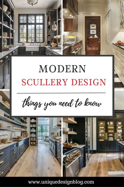 Unlock the secret to a clutter-free kitchen with an exploration into the world of sculleries. My blog post explains what a scullery is, distinguishing it from the main kitchen area, and illustrates its role in food preparation, cleaning, and storage, making it an indispensable asset for any home chef." Kitchen With Scullery Floor Plan, Scully Kitchen, Secondary Kitchen, Scullery Layout, Kitchen With Scullery, Canning Kitchen Layout Floor Plans, 2 Kitchens In One House, Scullery With Dishwasher, Kitchen Scullery Ideas Layout