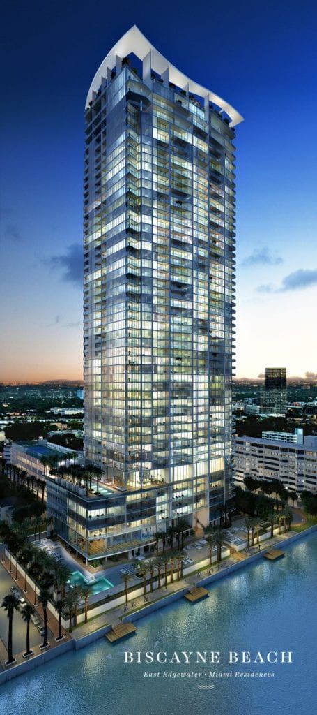 The Top 10 Best Condos in Edgewater Miami: The Heart Of It All Buying A Condo, Miami Condo, Building Elevation, Miami Real Estate, Skyscraper Architecture, High Rise Building, Beach Condo, Building Exterior, Sustainable Architecture