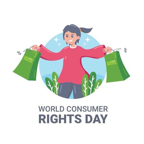 Consumer Rights Images, World Consumer Rights Day, Dental Wallpaper, Consumer Rights, Book Cover Page, About World, Day Illustration, Consumer Health, Cover Pages