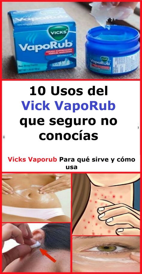 Usos diferentes y remedios caseros con Vick VapoRub. El Vic VapoRub no es sólo para ayudarte a respirar cuando estás enferma o resfriada. es buena para las estrias.#belleza#bellezatips#trucosbelleza#remedioscaseros#vick#vickvaporub Vic Vaporub, Vicks Vaporub Uses, Bad Breath Remedy, Nutrition Drinks & Shakes, Uses For Vicks, Crystal Makeup, Cough Suppressant, Dancer Workout, Blemish Remover