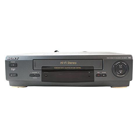 Sony SLV-662HF HI-FI Stereo VHS Video Cassette Recorder-Player with Remote Control. 01.17 Vcr Player, Vhs Player, Vhs Video, Retro Radio, Cassette Recorder, Tape Deck, Hi-fi, Blu Ray Player, Recorders