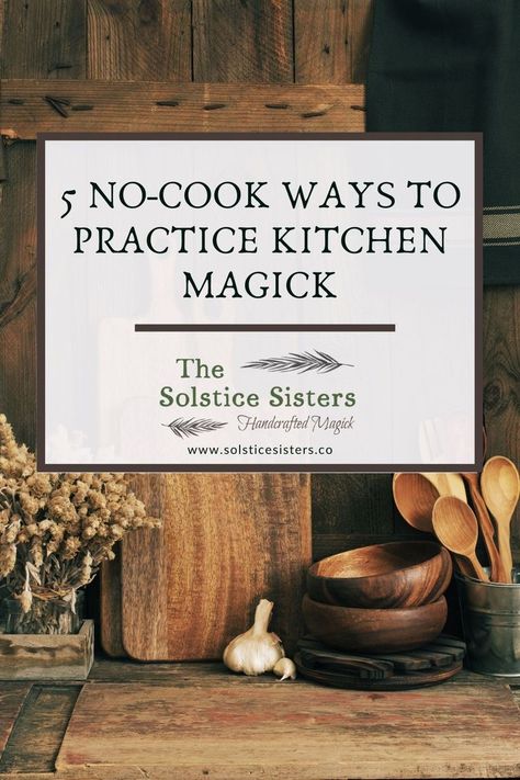 Kitchen Witch Altar, Monday Magick, Witch Soup, Magical Cooking, The Practical Kitchen, Magick Crafts, Kitchen Witchcraft, Kitchen Magick, Kitchen Witch Recipes