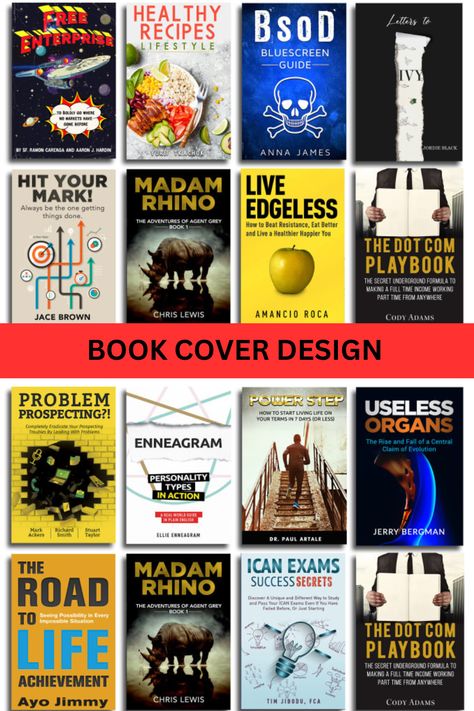 Hello, at my book cover design service, I work with authors and publishers to create eye-catching, professional book covers that capture the essence of their work. I understand that every book is unique, and I tailor my designs to reflect the genre, target audience, and author's vision. Hire me to do book cover design, book cover, book cover design, kdp Ebook Cover Design, Design Book Cover, Free Lettering, Design Book, Ebook Cover, Cover Book, I Understand, Target Audience, Book Cover Design