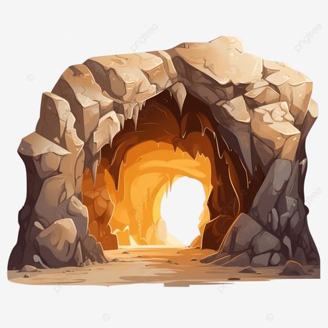 rock cave png illustration Bear Cave Illustration, Cave Entrance Illustration, Cave Drawing Reference, Stone Wall Illustration, Caves Illustration, Cave Drawing Illustration, Cave Sketch, Cave Clipart, Cave Concept Art